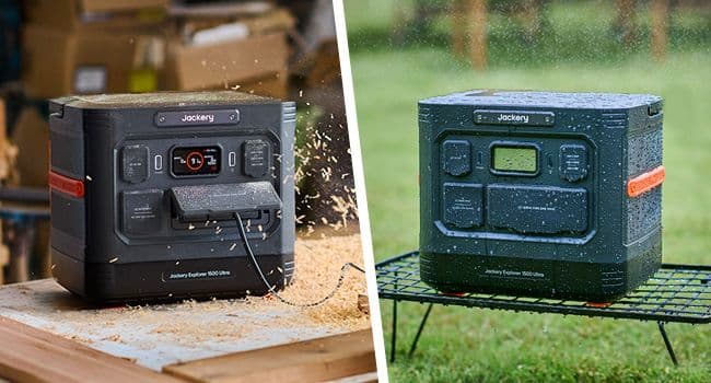 Jackery初の防水防塵ポータブル電源「1500 Ultra」が登場！ 雨のキャンプや工事現場でも安心して電源確保